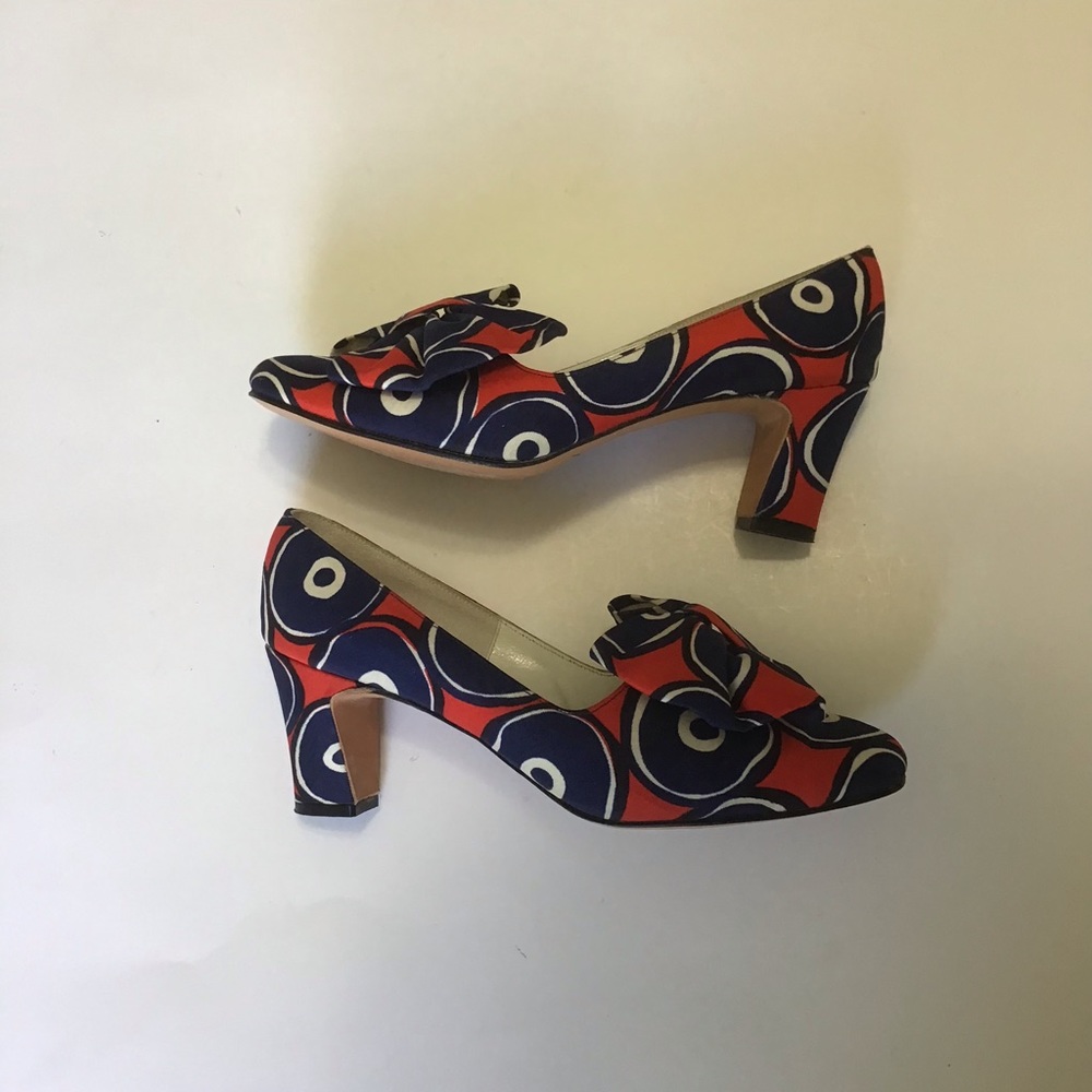 Vintage 1950’s/60’s JAFFEE’S Mijji Pumps, Red, white & blue! - Picture 6 of 14